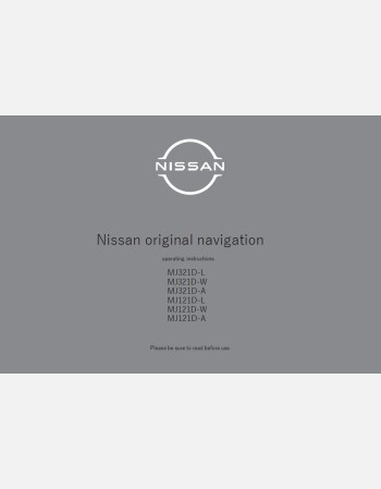 nissan march 2021-2022 mj121d-w navigation and multimedia manual